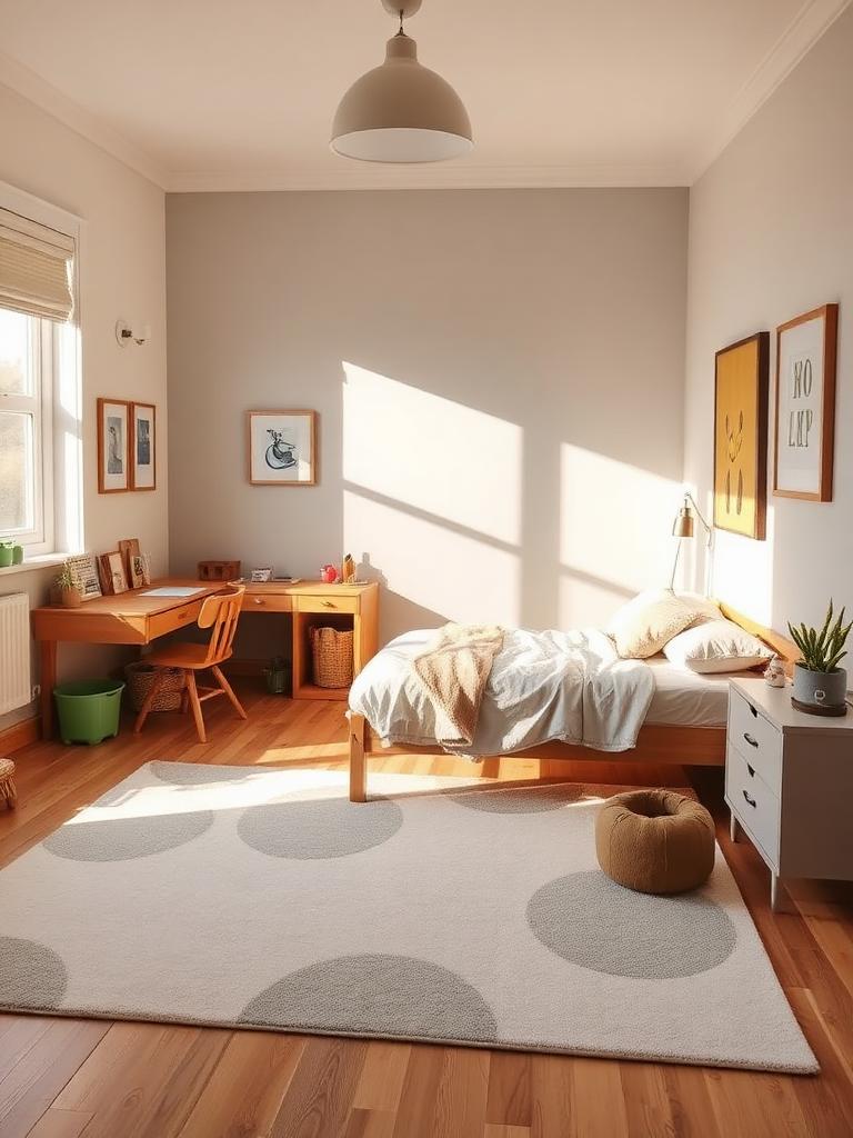 The Big-Kid Room styled with a Willow rug