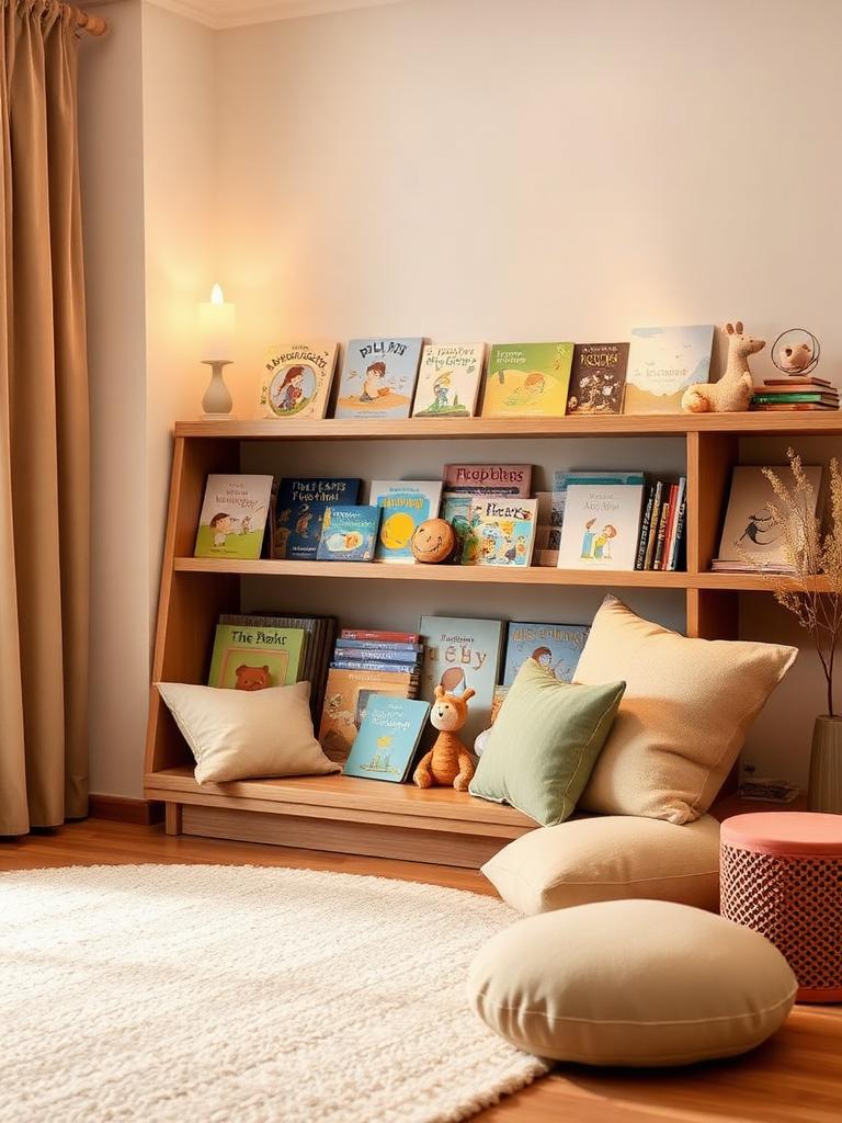 The Reading Corner styled with a Willow rug